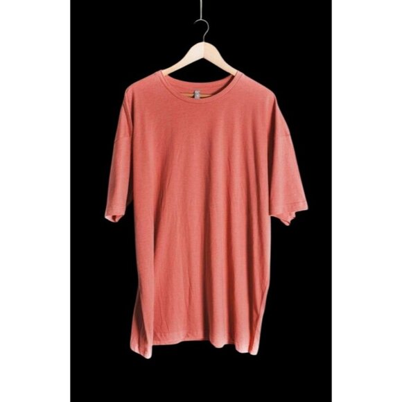 Men's Big & Tall Short Sleeve Crewneck Solid Top 3X - Picture 1 of 1